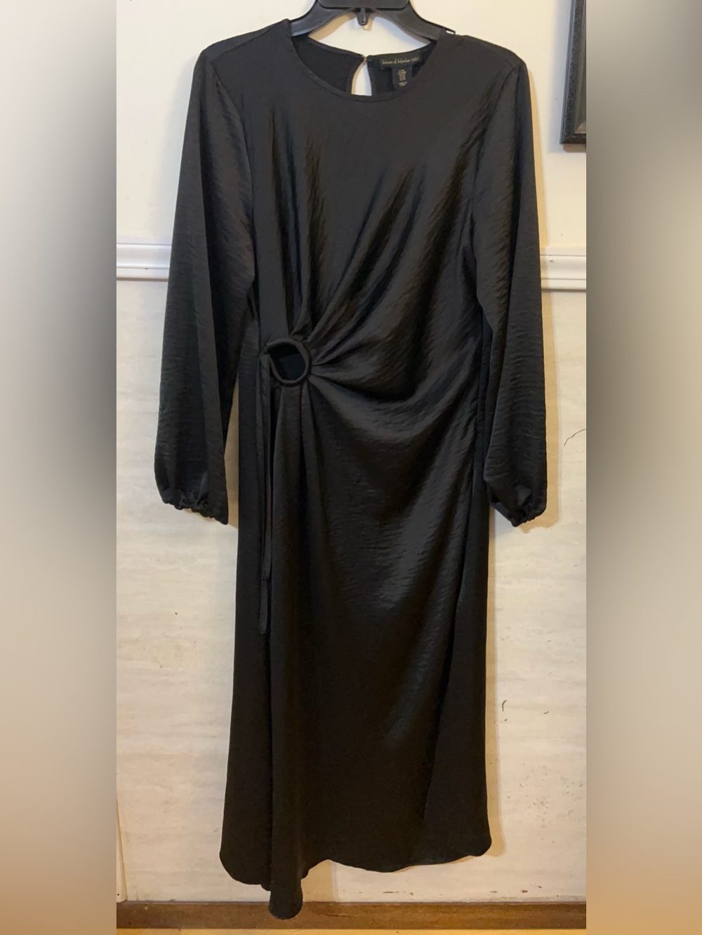 House of Harlow 1960 Ruched Side Cut-Out Circle